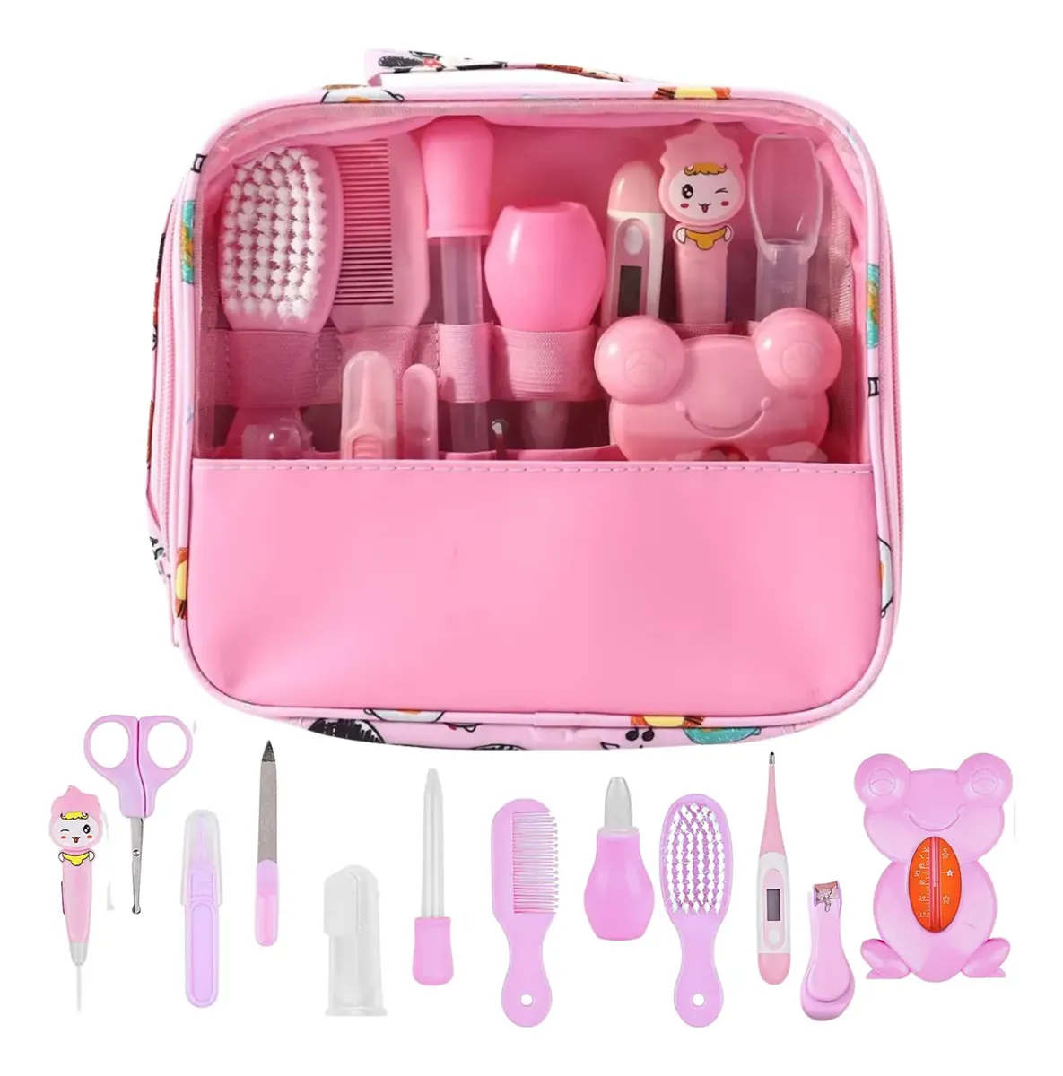 Kit Cuidados e Higiene do Bebê Recém Nascido 13 Peças