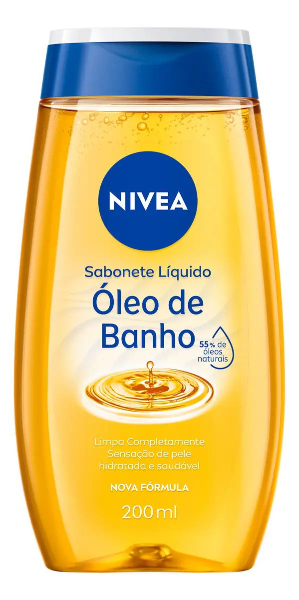 NIVEA Sabonete Líquido Óleo de Banho 200ml